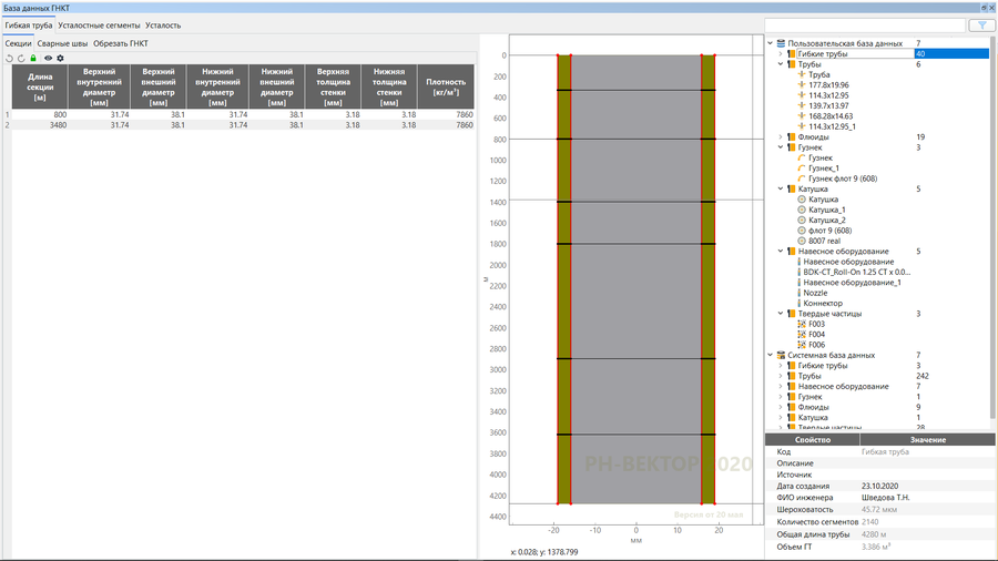 Работа с базой данных