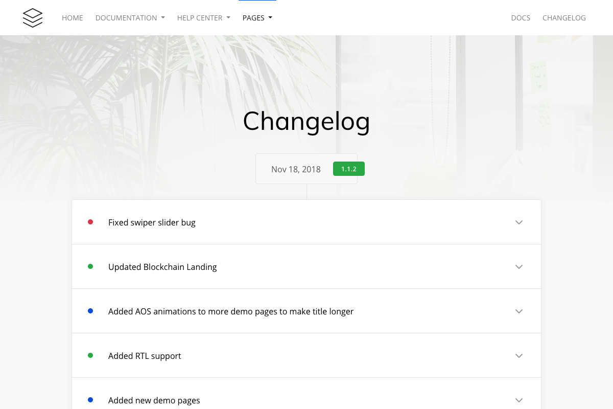 Changelog